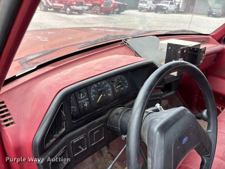 image for item FG0311 1988 Ford F350 flatbed truck