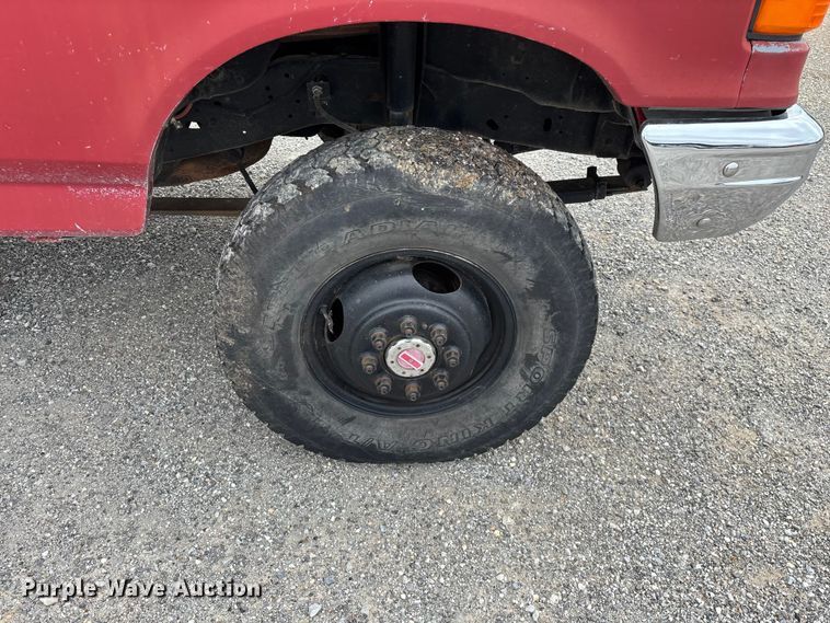 image for item FG0311 1988 Ford F350 flatbed truck