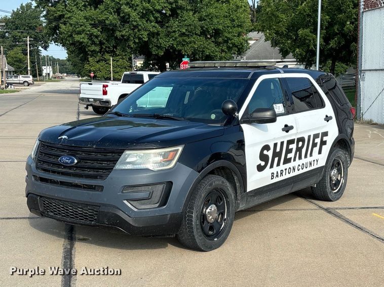 2016 Ford Explorer Police Interceptor SUV