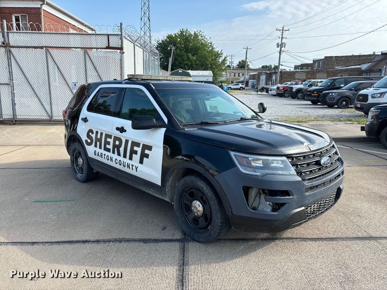 image for item FG0560 2016 Ford Explorer Police Interceptor SUV