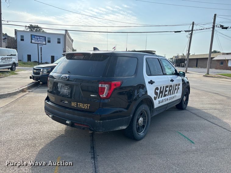 image for item FG0560 2016 Ford Explorer Police Interceptor SUV