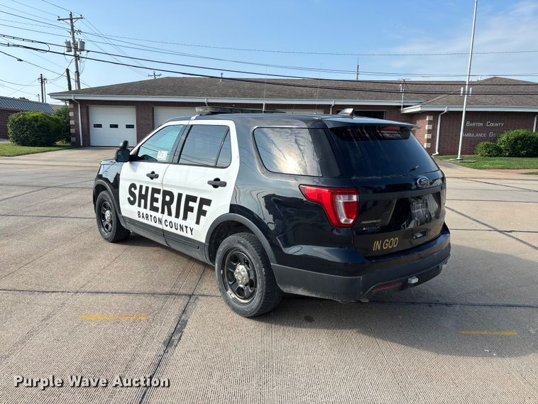 image for item FG0560 2016 Ford Explorer Police Interceptor SUV