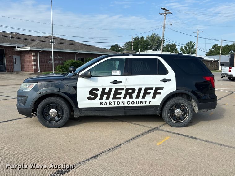 image for item FG0560 2016 Ford Explorer Police Interceptor SUV