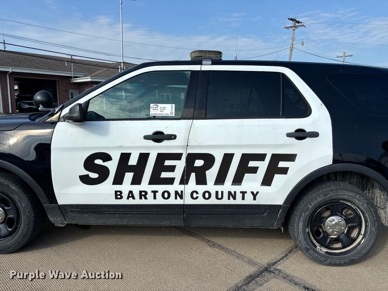 image for item FG0560 2016 Ford Explorer Police Interceptor SUV