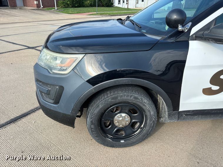 image for item FG0560 2016 Ford Explorer Police Interceptor SUV