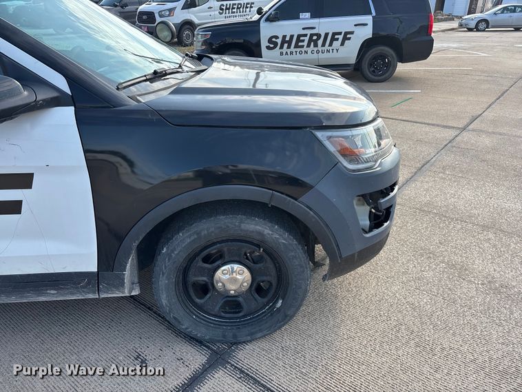 image for item FG0560 2016 Ford Explorer Police Interceptor SUV