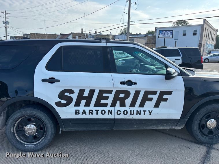 image for item FG0560 2016 Ford Explorer Police Interceptor SUV