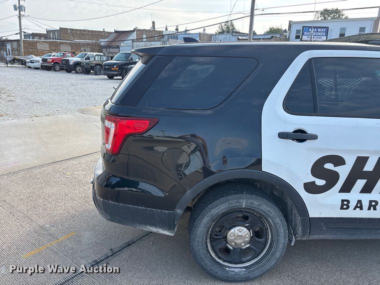 image for item FG0560 2016 Ford Explorer Police Interceptor SUV