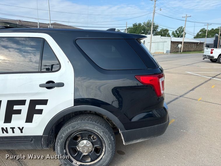 image for item FG0560 2016 Ford Explorer Police Interceptor SUV