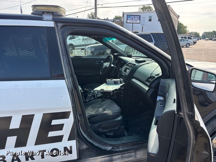 image for item FG0560 2016 Ford Explorer Police Interceptor SUV