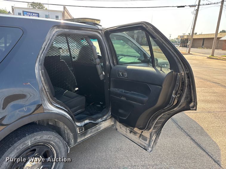 image for item FG0560 2016 Ford Explorer Police Interceptor SUV