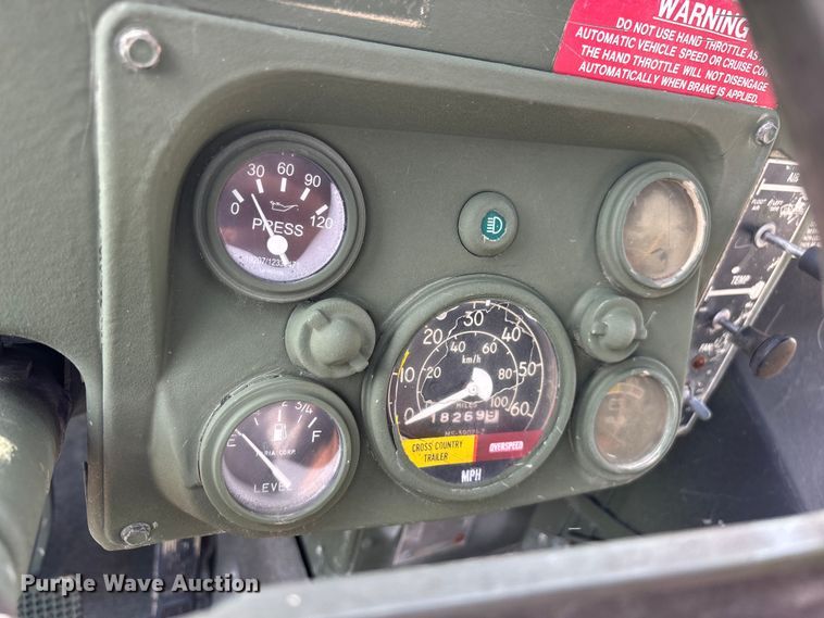 image for item FG0561 1991 AM General M998  HMMWV SUV