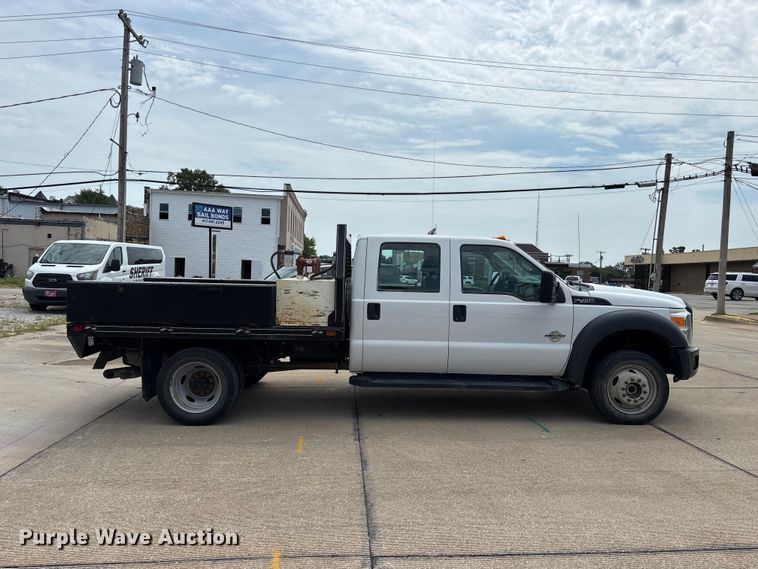 image for item FG0562 2016 Ford F450 Super Duty Crew Cab flatbed truck