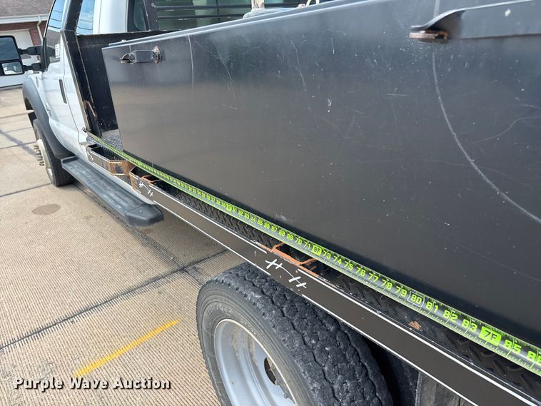 image for item FG0562 2016 Ford F450 Super Duty Crew Cab flatbed truck