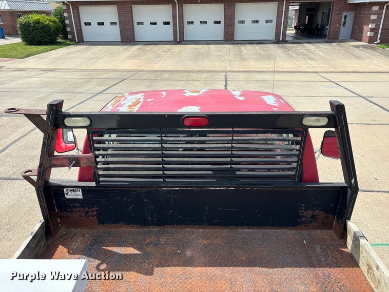image for item FG0563 1993 Ford F350 flatbed pickup truck