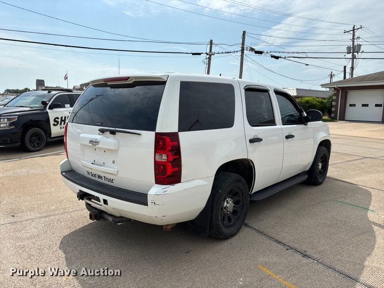 image for item FG0564 2011 Chevrolet Tahoe Police SUV