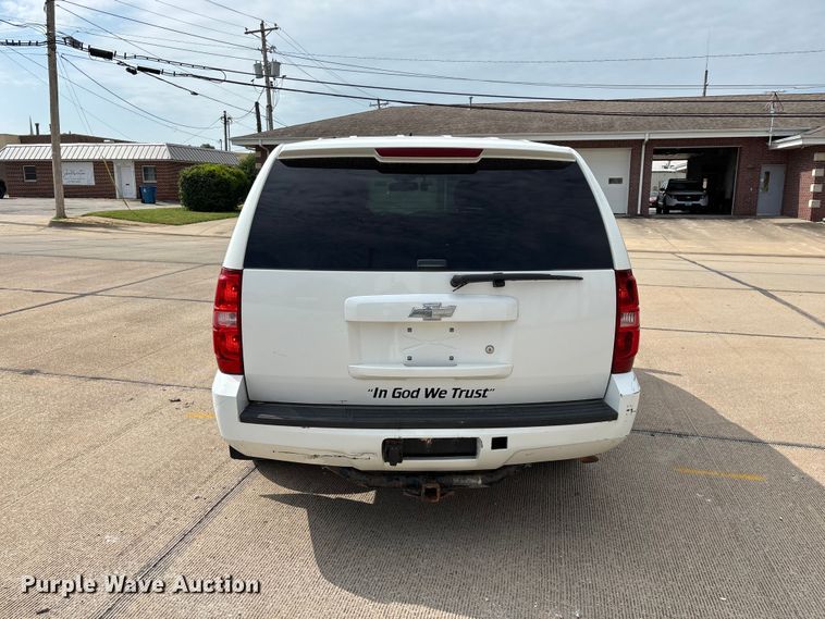 image for item FG0564 2011 Chevrolet Tahoe Police SUV