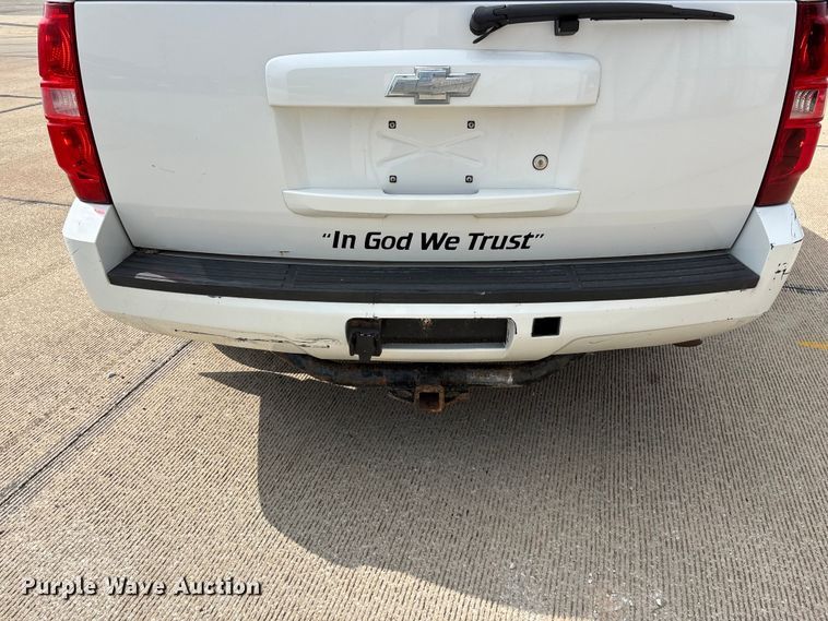 image for item FG0564 2011 Chevrolet Tahoe Police SUV
