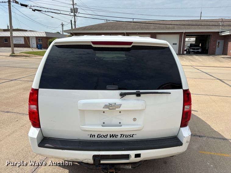 image for item FG0564 2011 Chevrolet Tahoe Police SUV