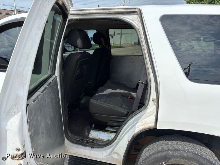 image for item FG0564 2011 Chevrolet Tahoe Police SUV