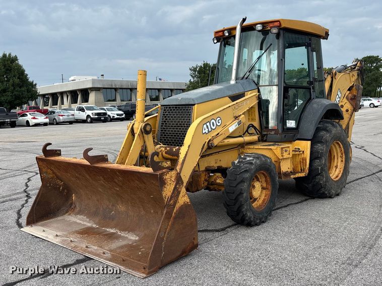 2003 John Deere 410G backhoe
