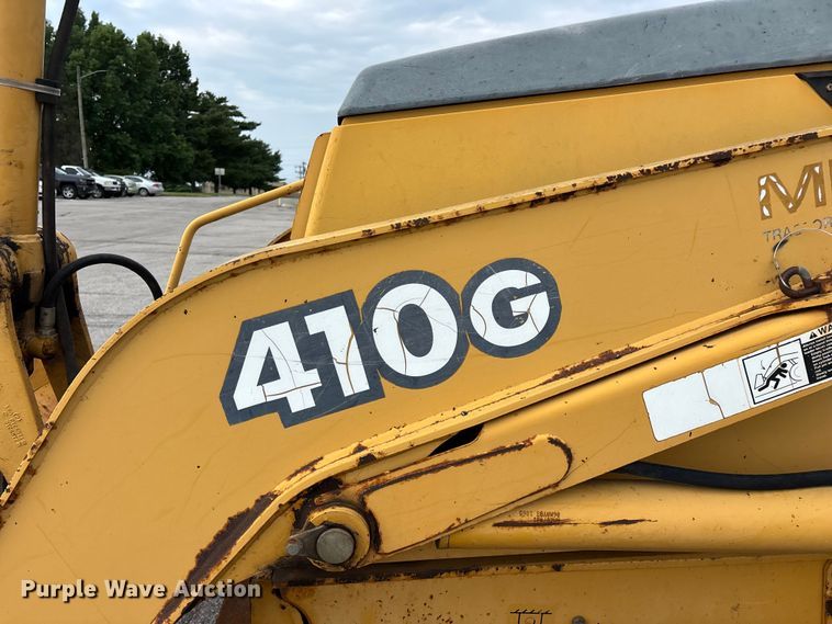 image for item FG0567 2003 John Deere 410G backhoe