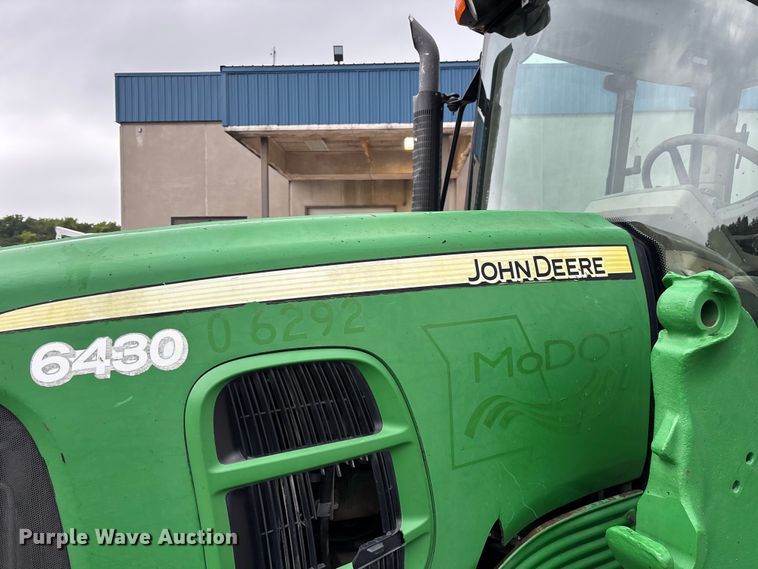 image for item FG0575 2010 John Deere 6430 MFWD tractor