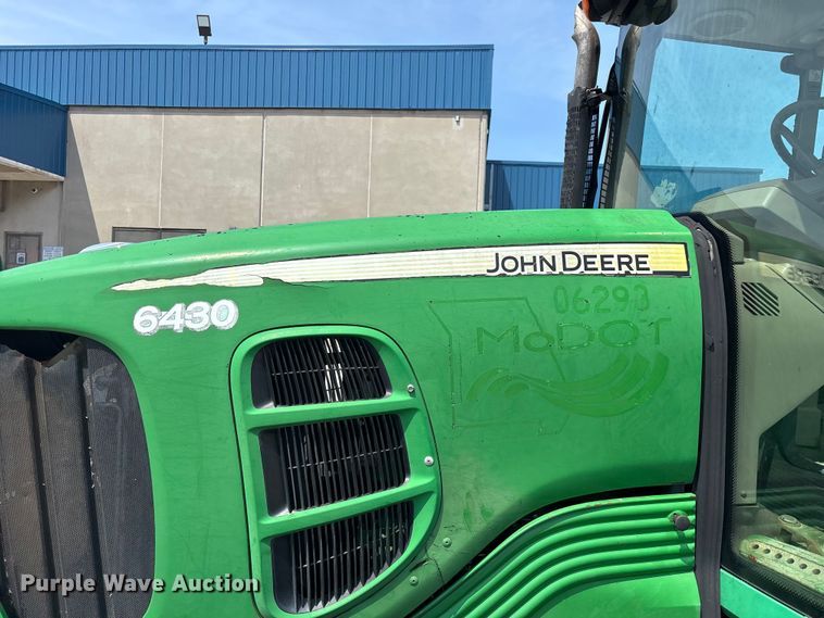 image for item FG0577 2010 John Deere 6430 MFWD tractor