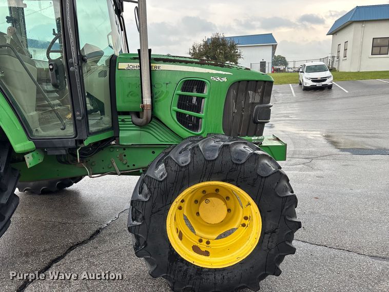 image for item FG0580 2009 John Deere 6330 MFWD tractor