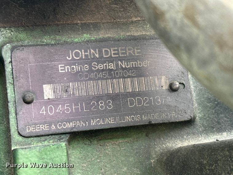 image for item FG0581 John Deere 6330 MFWD tractor