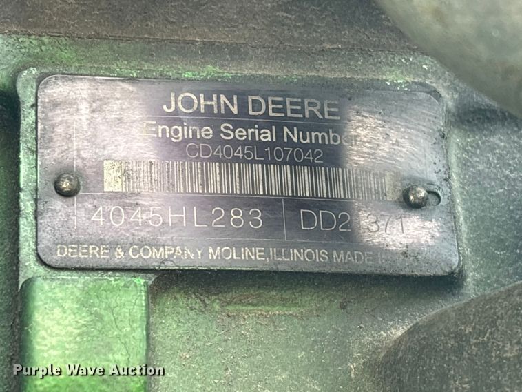 image for item FG0581 John Deere 6330 MFWD tractor