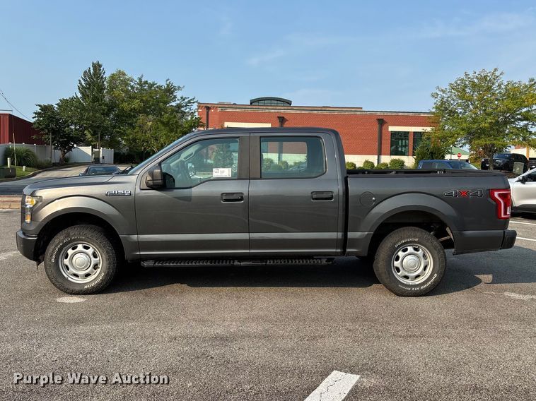 image for item FG0592 2016 Ford F150 XLT Crew Cab pickup truck