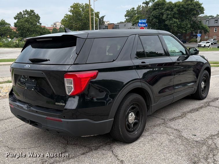 image for item FH6295 2020 Ford Explorer Police Interceptor  SUV