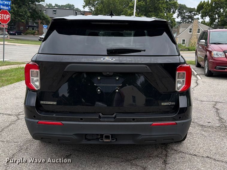 image for item FH6295 2020 Ford Explorer Police Interceptor  SUV