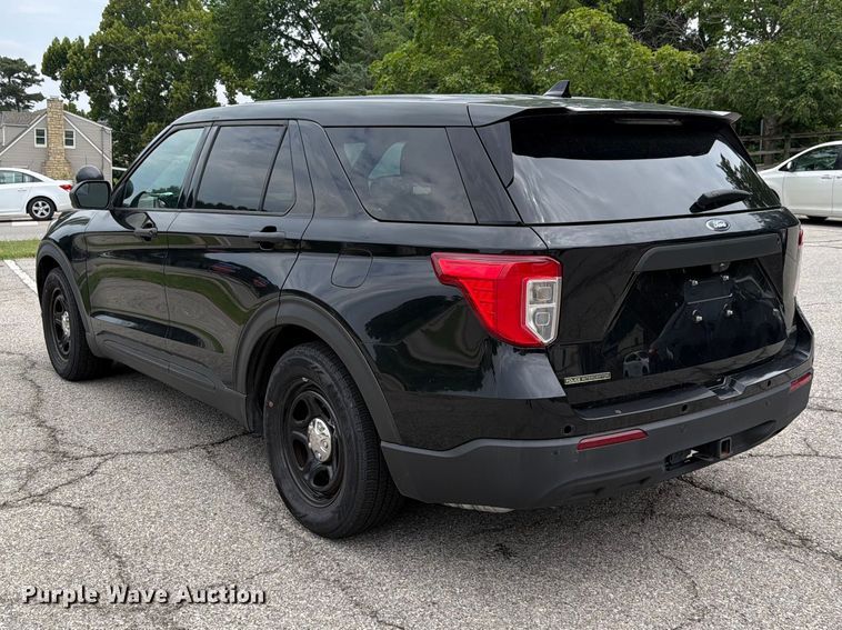 image for item FH6295 2020 Ford Explorer Police Interceptor  SUV
