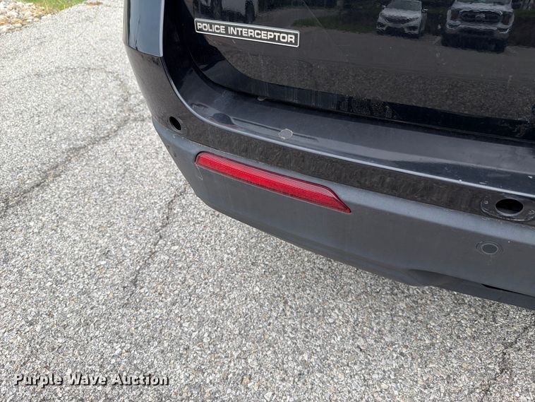 image for item FH6295 2020 Ford Explorer Police Interceptor  SUV