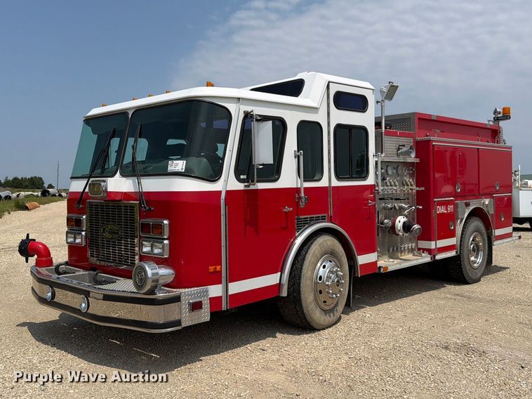 1997 Pierce E One pumper fire truck