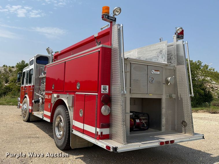 image for item FH6298 1997 Pierce E One pumper fire truck