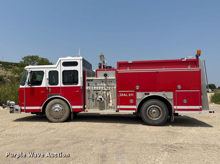 image for item FH6298 1997 Pierce E One pumper fire truck