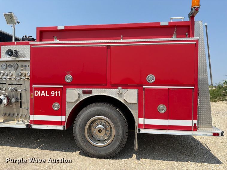 image for item FH6298 1997 Pierce E One pumper fire truck