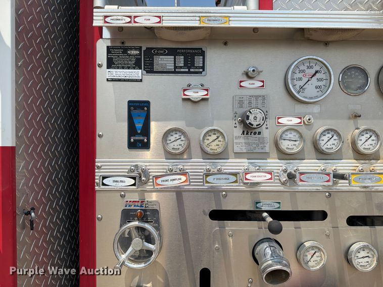 image for item FH6298 1997 Pierce E One pumper fire truck