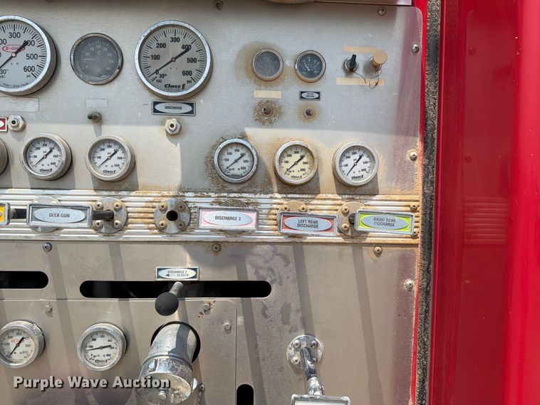 image for item FH6298 1997 Pierce E One pumper fire truck