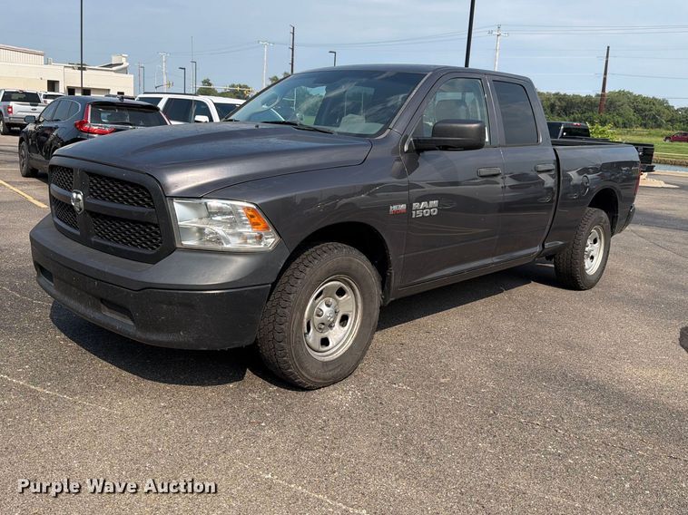 2017 RAM 1500 Ext. Cab dump flatbed truck