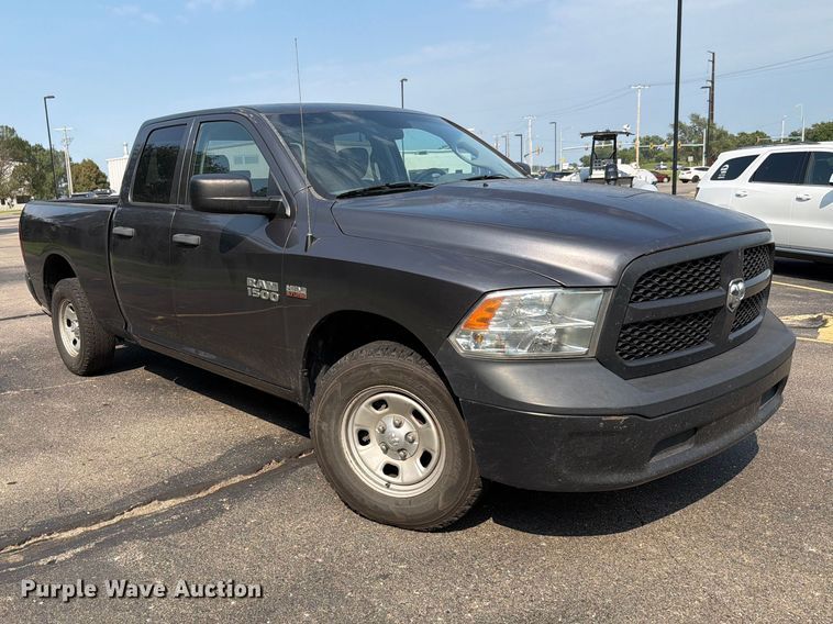 image for item FH6302 2017 RAM 1500 Ext. Cab dump flatbed truck