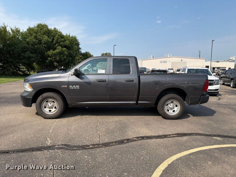 image for item FH6302 2017 RAM 1500 Ext. Cab dump flatbed truck