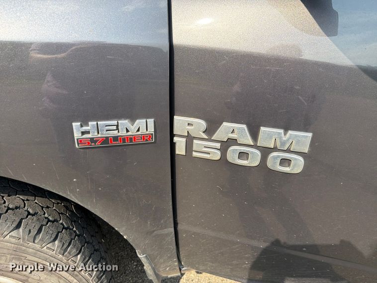 image for item FH6302 2017 RAM 1500 Ext. Cab dump flatbed truck