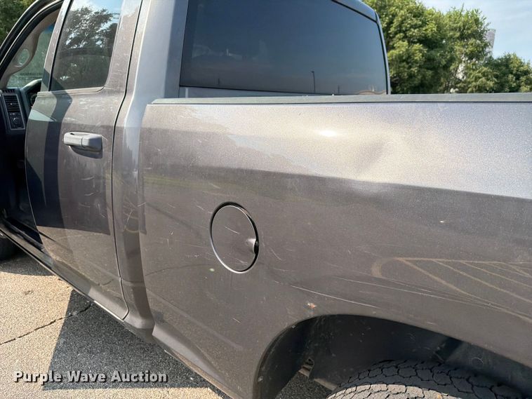 image for item FH6302 2017 RAM 1500 Ext. Cab dump flatbed truck