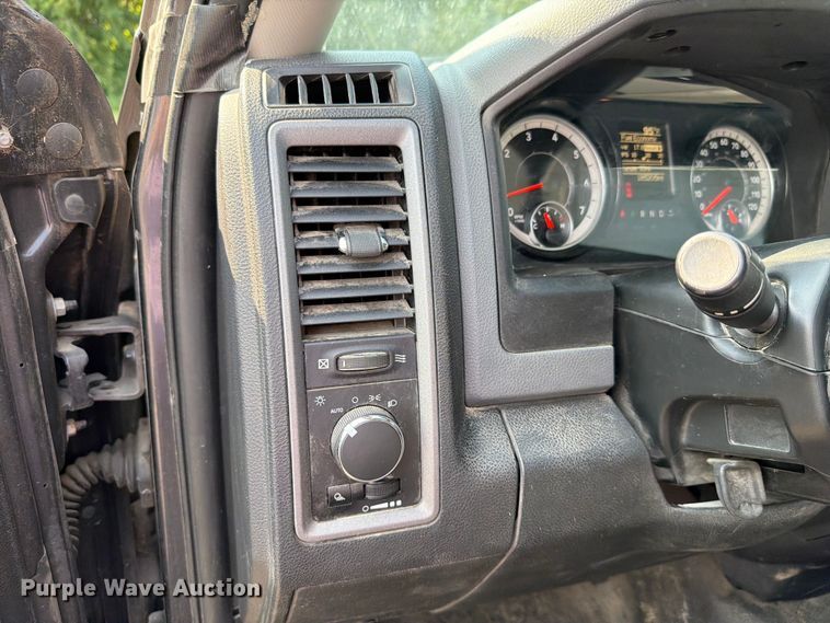 image for item FH6302 2017 RAM 1500 Ext. Cab dump flatbed truck