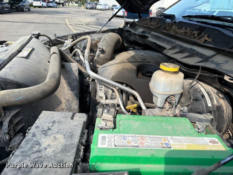 image for item FH6302 2017 RAM 1500 Ext. Cab dump flatbed truck