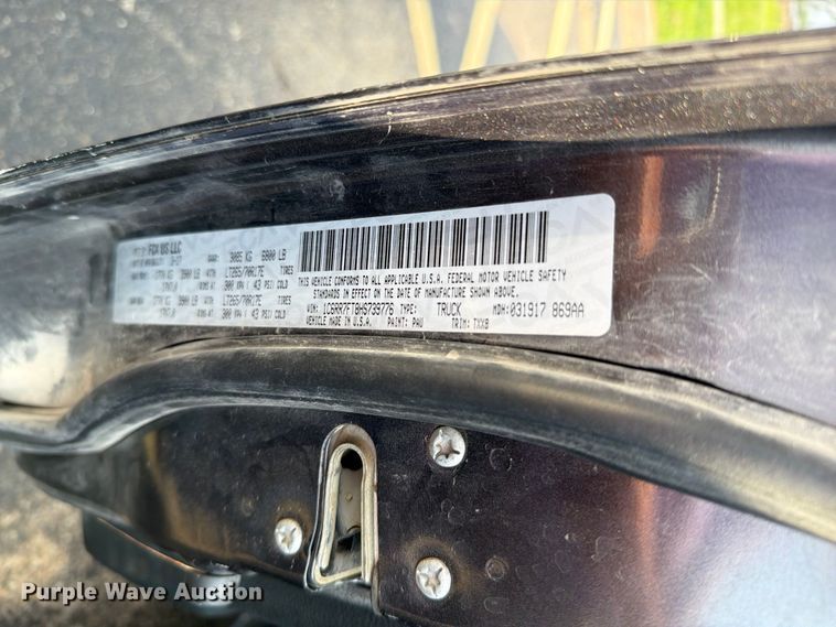 image for item FH6302 2017 RAM 1500 Ext. Cab dump flatbed truck